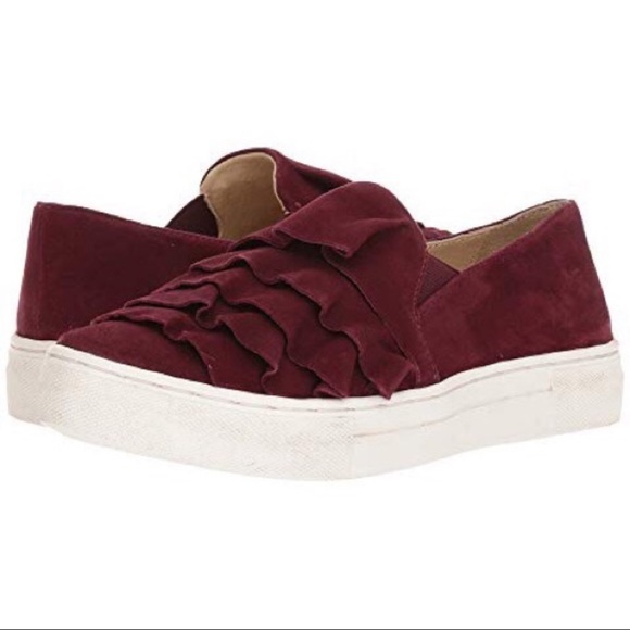 SEYCHELLES quake suede slip on ruffle sneaker - Picture 2 of 9